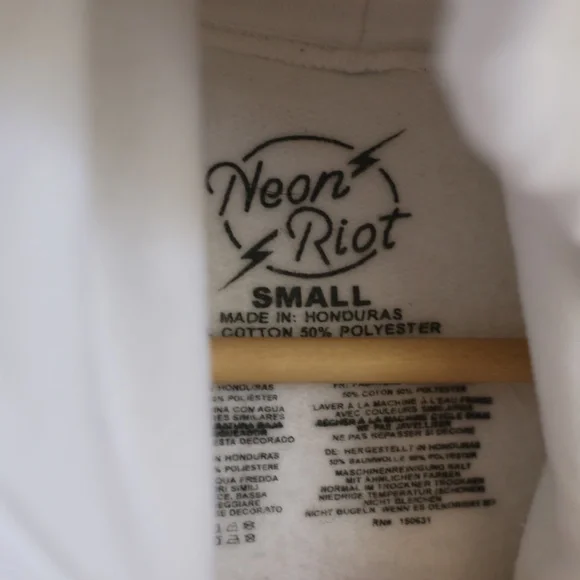 Neon Riot NASA Hoodie - Picture 4 of 5